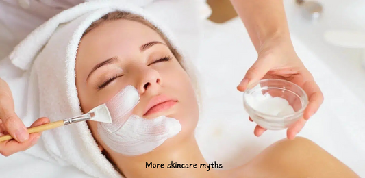 More skincare myths. But we love this picture!