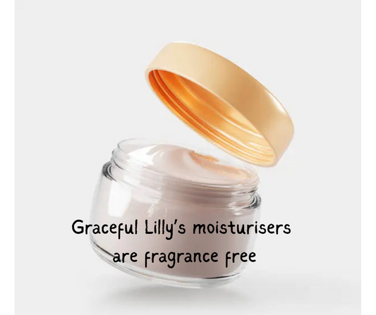 Graceful Lilly's gentle/natural moisturisers are fragrance free