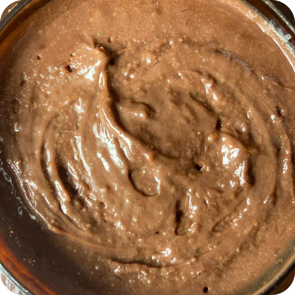 Indulgent chocolate body scrub for luxurious spa